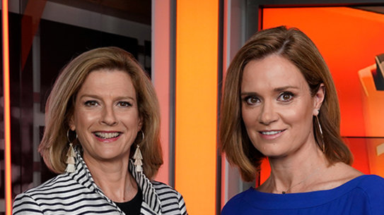Off the air: The Drum, which hosted by Ellen Fanning (left) and Julia Baird, has been cancelled.