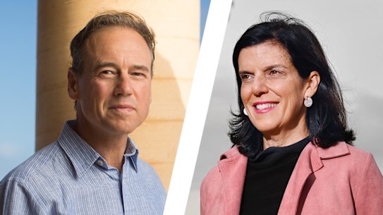 Liberal Greg Hunt and independent Julia Banks are going head to head in Flinders.
