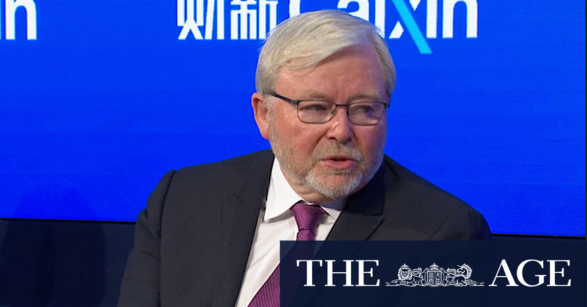 China's future 'still uncertain', Kevin Rudd says as he casts doubt on the country's economic figures - Vimarsana News