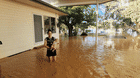 Flooding in south-west Queensland.