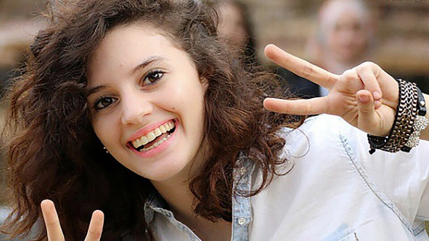 Israeli student Aiia Maasar.