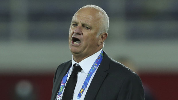 Changing shape: Graham Arnold is thinking about a new formation for the Socceroos and Apostolos Giannou says it could work in his favour.