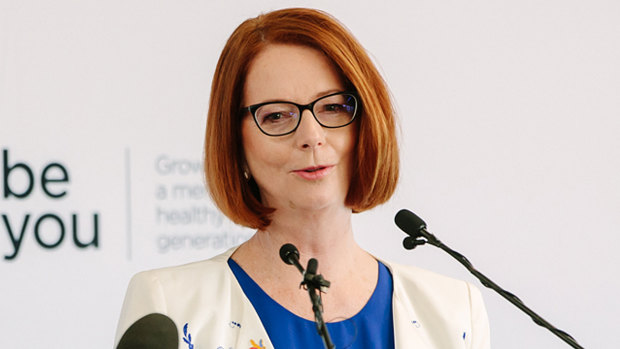 Beyond Blue chair and former prime minister Julia Gillard.