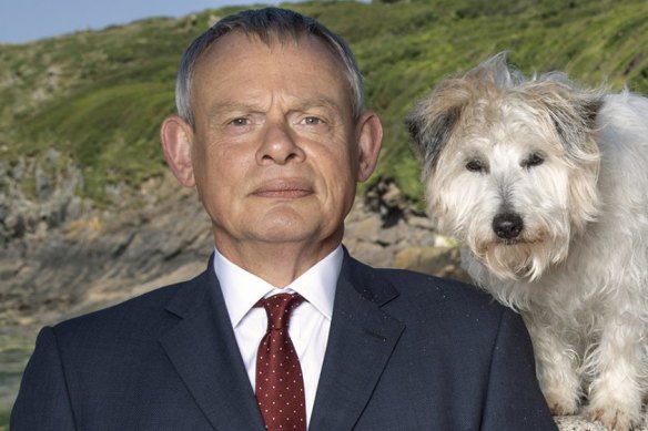 Emotionally paralysed: Martin Clunes as Dr Martin Ellingham in Doc Martin.