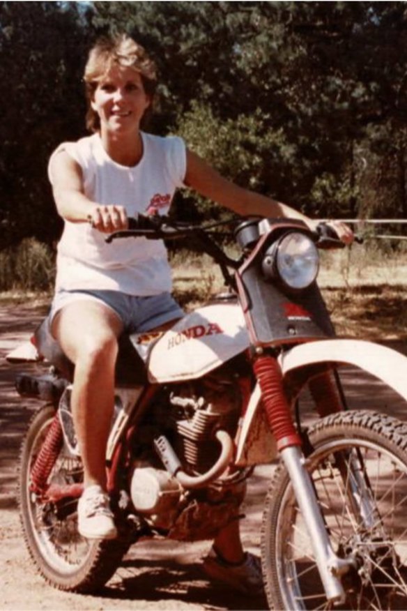 A young Jacoby at her family’s farm near Boggabri in north-western NSW.