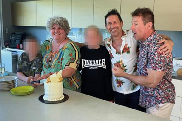 Leonie Jackson had just celebrated her 50th birthday, with her children and co-parents Alex Jones and Paul Harrison, before she drowned on the Far South Coast on Sunday.