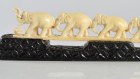 Ivory Elephant Bridge was one of the works auctioned at Leonard Joel prior to John Albrecht's decision to stop selling ivory and ivory horn. 