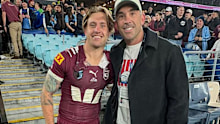 Cameron Munster and Braith Anasta in 2025.