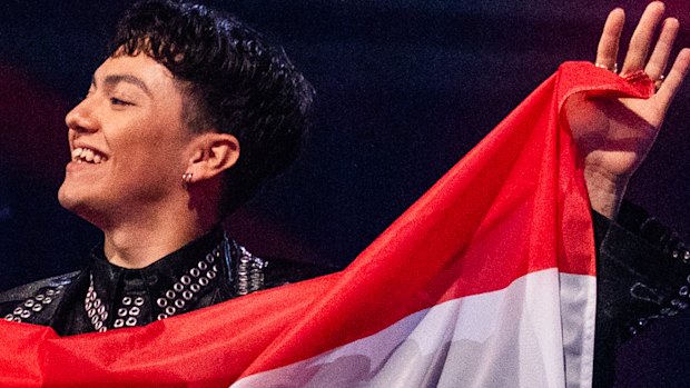 2025 Eurovision winner Johannes Pietsch, who performs using the stage name JJ.
