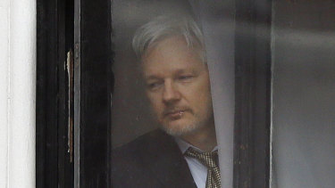Julian Assange in 2016. He is still planning to stay out of the United States.