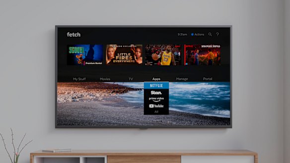 Telstra is considering buying a major stake in Fetch TV.
