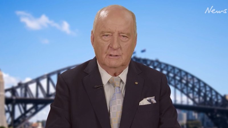 Alan Jones returns to Australia, says health problems will keep him off-air