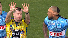 Addin Fonua-Blake is sent to the sin bin.