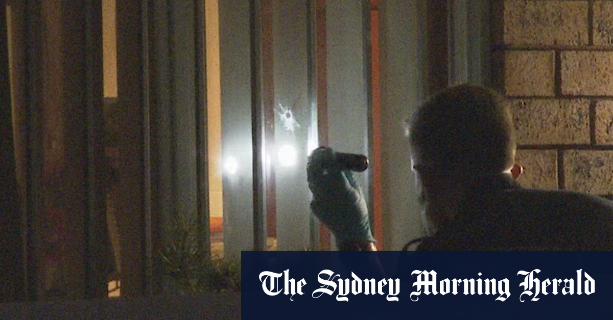 ‘Absolutely reckless’: Narrow escape for Sydney man after home peppered with bullets