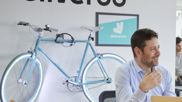 Levi Aron, country manager of Deliveroo.