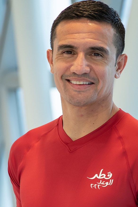 Tim Cahill will support the Socceroos in Qatar.