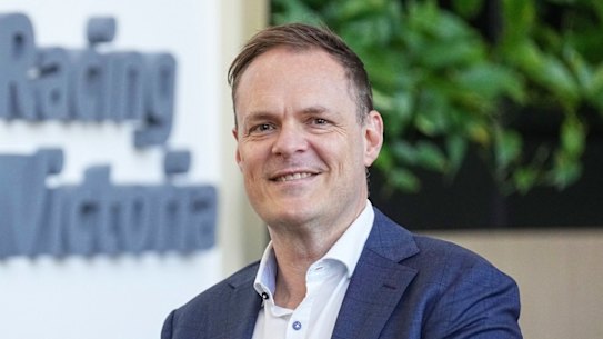 New Racing Victoria chief executive Aaron Morrison