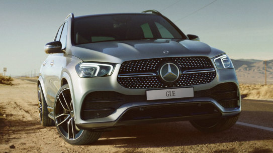 A Mercedes GLE 400, similar to the model that the couple tried to buy.