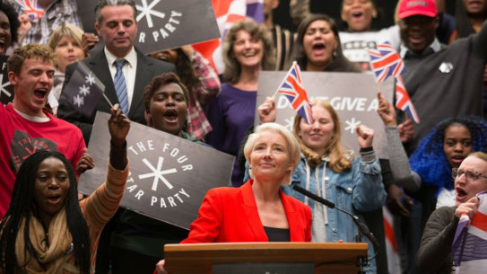 Vivienne Rook, played by Emma Thompson in Years And Years.