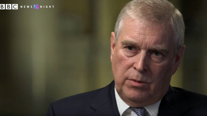 Prince Andrew denies claims of Epstein accuser in rare interview