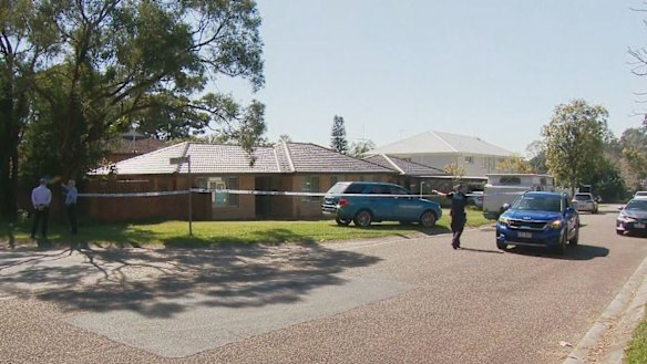 Two bodies were found at a property in Kentville Street in Mitchelton on Thursday morning. 