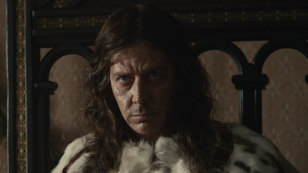 Ben Mendelsohn as Henry IV in The King.