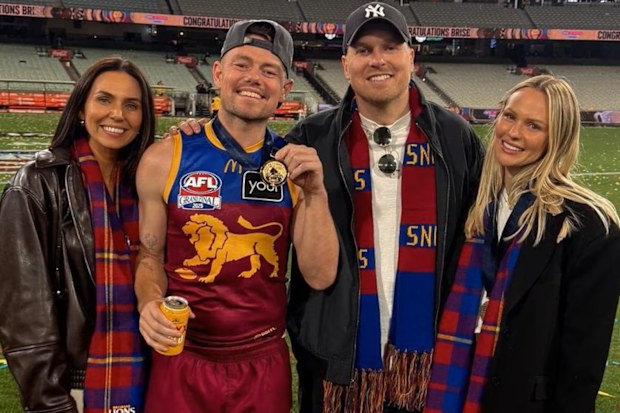 L_R: Tess Crosley, Lachie Neale, Ben Crosley, Jules Neale