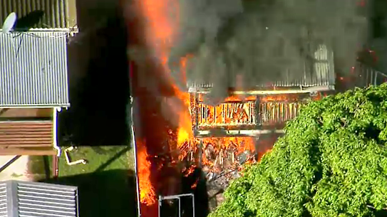 The house in Clontarf was destroyed by the blaze.