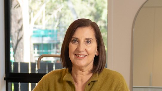 María Buzzo vendió su casa y compró un departamento.