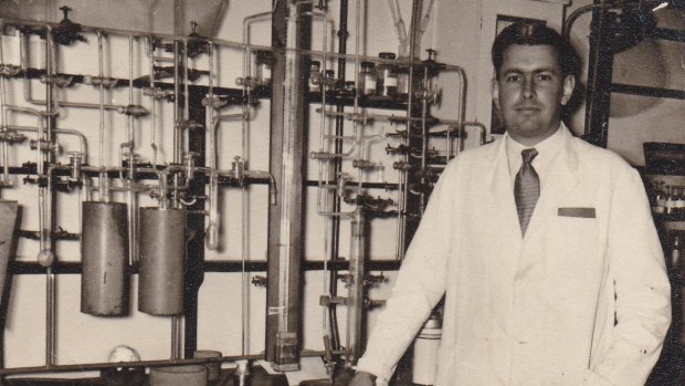 Scientist Lloyd Smythe during his time at Cambridge.