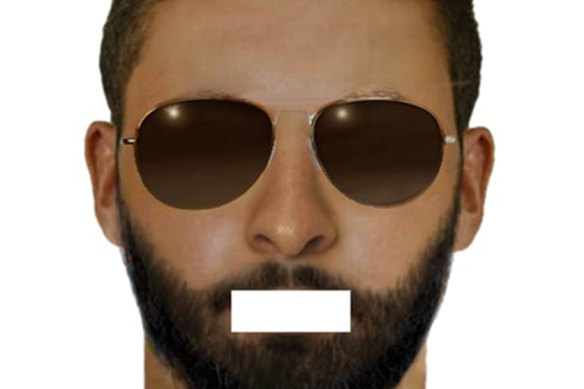 A computer-generated image of a man police wish to speak to about an attempted abduction of an 11-year-old. 