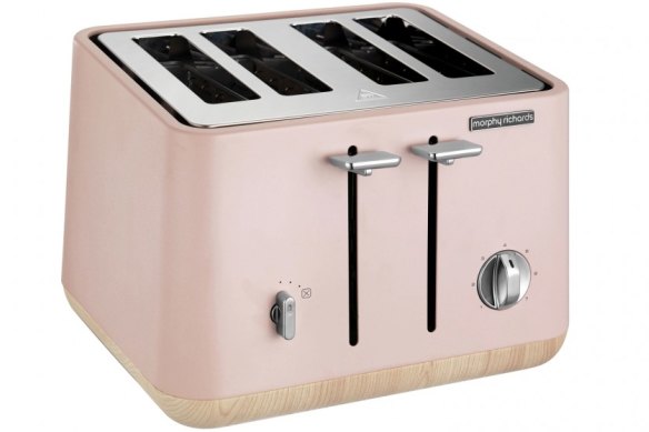 Morphy Richards “Scandi Wooden Trim 4 slice” toaster.