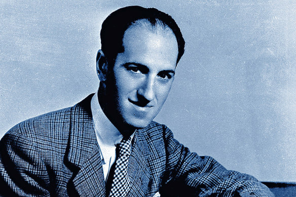 Rhapsody in Blue composer George Gershwin.