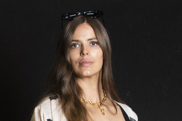 Robyn Lawley says having a child brings her back to earth.