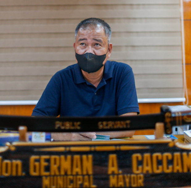 Basco mayor German Caccam was opposed to the US-Philippine military drills on Batan in April.