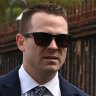 Matthew Wiggins outside the NSW Supreme Court in Darlinghurst earlier this month.