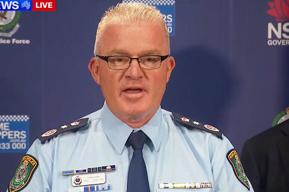 NSW Police Commissioner Mal Lanyon. 