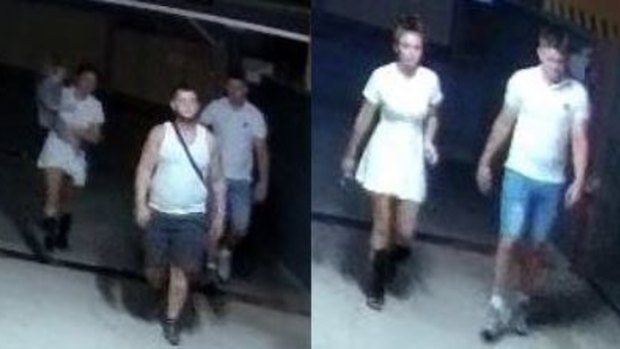 Queensland Police believe these Irish tourists have been involved in scams across the south-east.