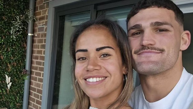 Mary Fowler and Nathan Cleary share a photo on Instagram in June, 2024.