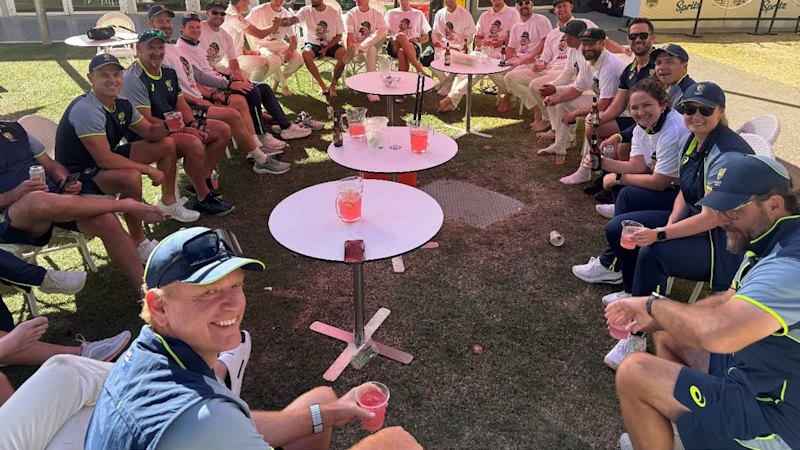 True Blue, gin cocktails and ‘Ronball’ shirts: Inside Australia’s Ashes celebrations