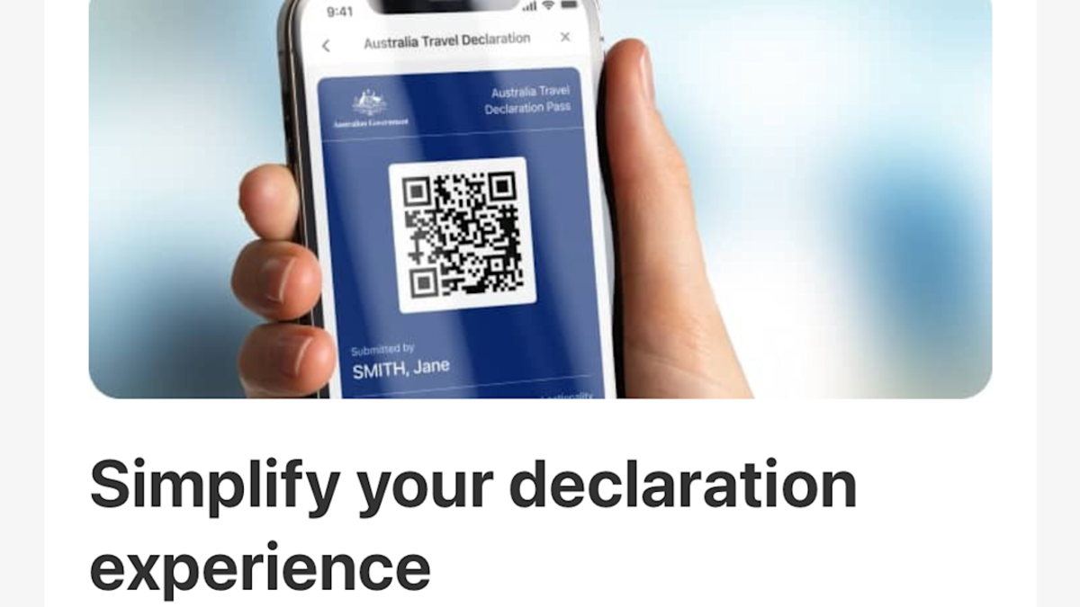 ‘So much easier’: How Australia’s new digital passenger declaration card works
