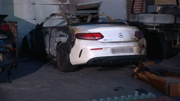 Sydney family’s luxury convertible torched twice in four days