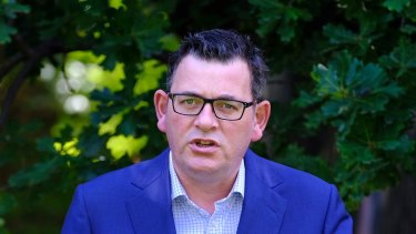 Mr Andrews said he was 'not pleased' only 50 ADF personnel would be offered to Victoria for planning and logistics.