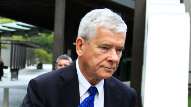 Brisbane Grammar School board of trustees chairman and Old Boy, Howard Stack, was in court for part of the proceedings.