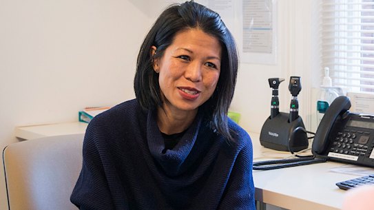 Tram Nguyen, the co-head of the Royal Children’s Hospital gender clinic, in 2018.