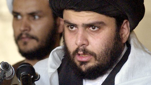 Iraqi cleric Muqtada al-Sadr in 2003.