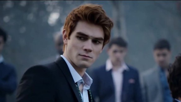K.J. Apa as Archie in Riverdale.