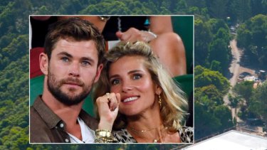 Fortress Hemsworth fit for Asgard. The actor's multimillion-dollar new home is taking shape outside of Byron Bay.