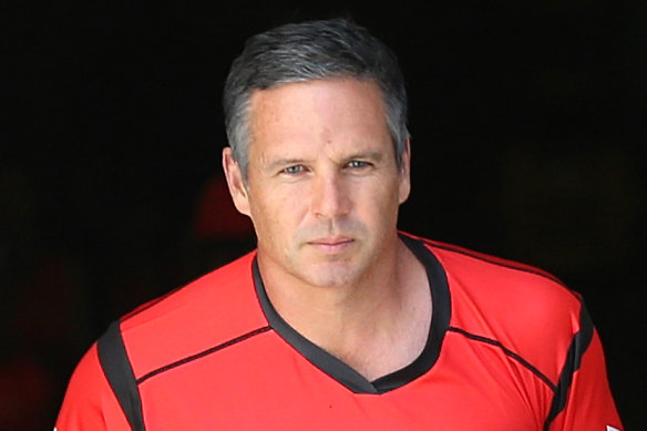 In frame: Brad Hodge.