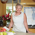 Maggie Beer in her kitchen in the Barossa.